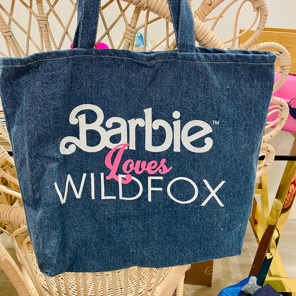 Wildfox RARE Barbie bag purse pink tote